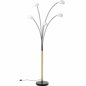 Sale KARE Five Fingers Duo Lampadaire noir/blanc/or