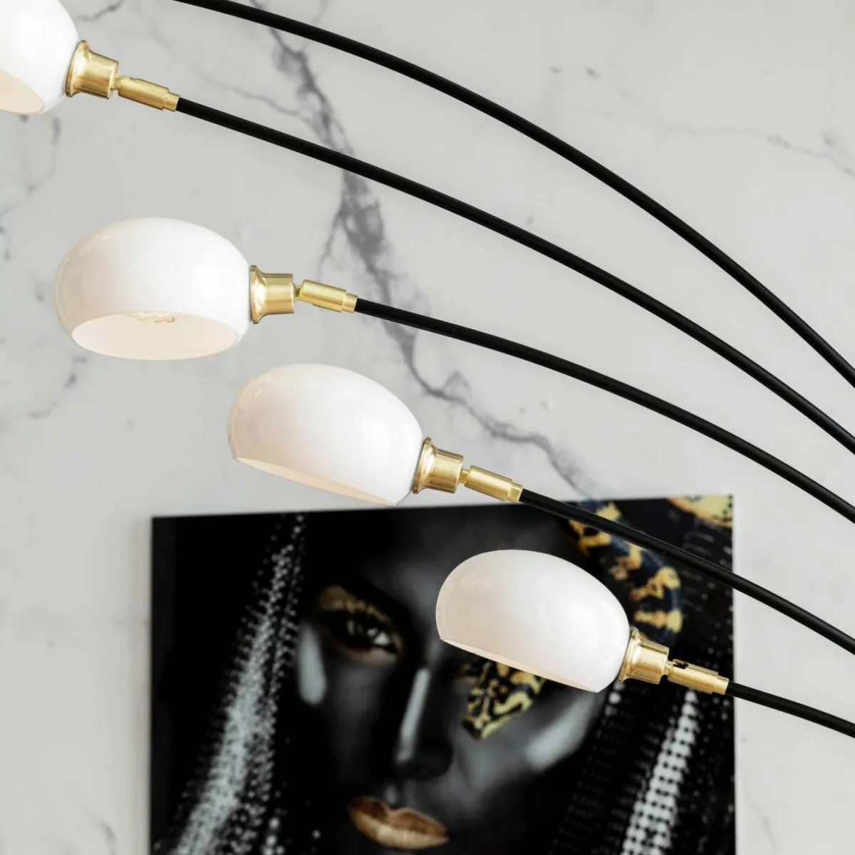 kare_five_fingers_duo_lampadaire_noirblancor_6.webp Sale KARE Five Fingers Duo Lampadaire noir/blanc/or