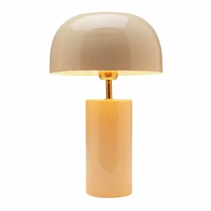 Hot KARE Lampe à poser Loungy, blanc, acier, hauteur 38 cm