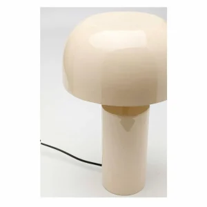 Hot KARE Lampe à poser Loungy, blanc, acier, hauteur 38 cm