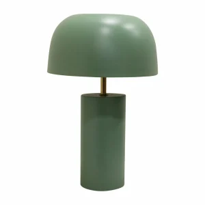Cheap KARE Lampe à poser Loungy, vert, acier, hauteur 38 cm