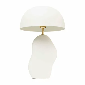 Shop KARE Lampe à poser Nube, blanc, acier émaillé, hauteur 48 cm