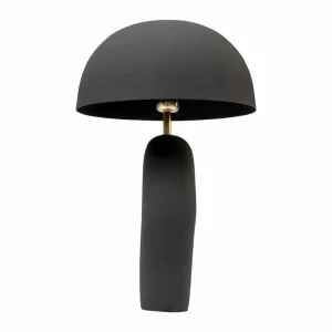 Cheap KARE Lampe à poser Nube, noir, acier, hauteur 48 cm