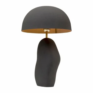 Cheap KARE Lampe à poser Nube, noir, acier, hauteur 48 cm