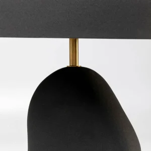 Cheap KARE Lampe à poser Nube, noir, acier, hauteur 48 cm
