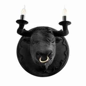 Store Karman Corrado applique noire en céramique velours