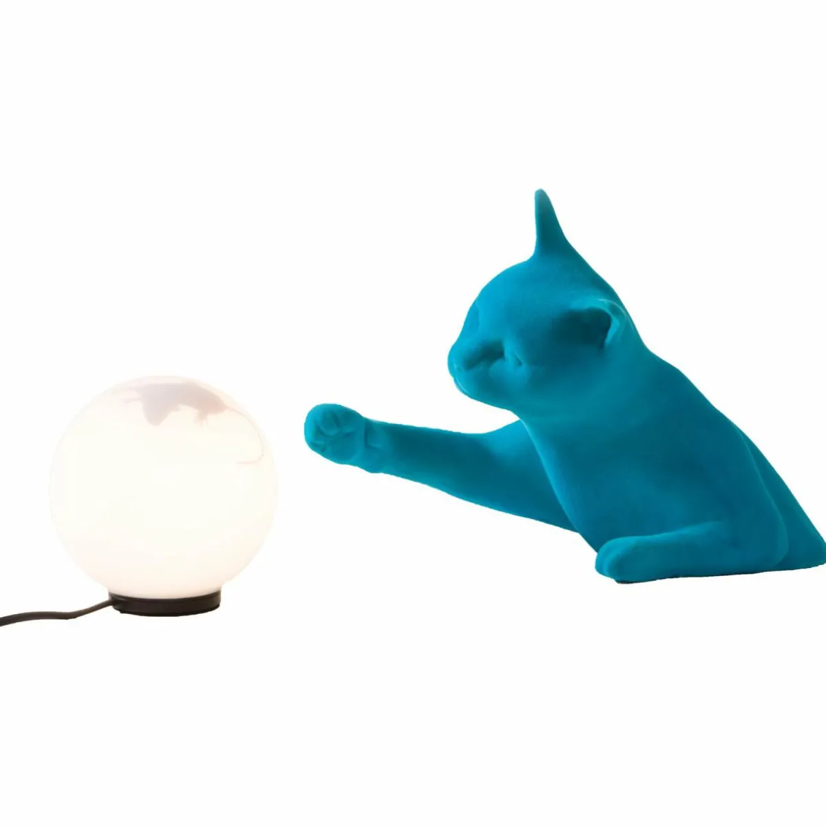 karman_lampe__poser_maoo_cramique_bleu_clair_verre_figure_de_chat_0.webp Best Karman Lampe à poser Maoo, céramique bleu clair, verre figure de chat