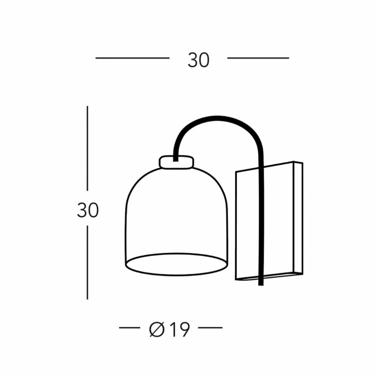 kolarz_applique_murale_chalet_largeur__cm_blancbrun_verrebois_1.webp Outlet austrolux KOLARZ Applique murale Chalet, largeur 19 cm, blanc/brun, verre/bois