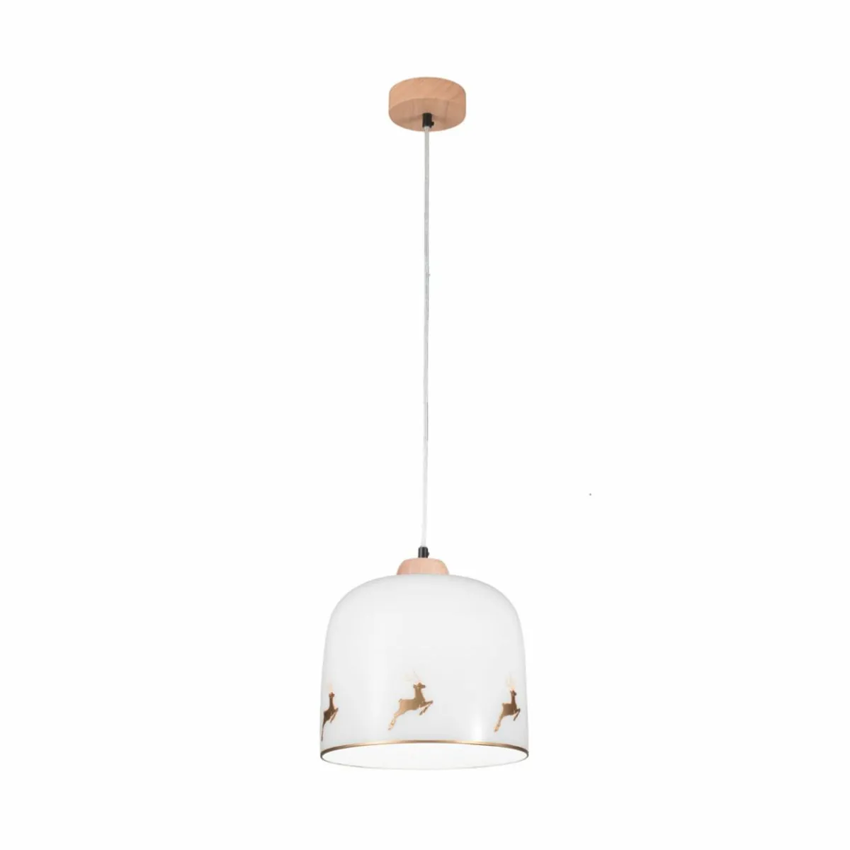 kolarz_suspension_chalet_blanccerf_dor___cm_0.webp Cheap austrolux KOLARZ Suspension Chalet, blanc/cerf doré, Ø 25 cm