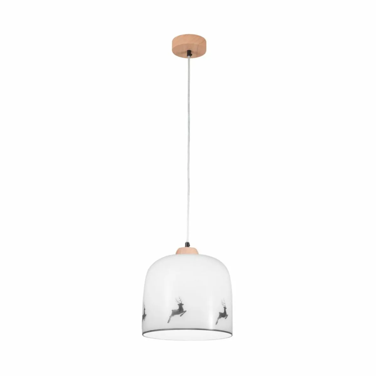 kolarz_suspension_chalet_blancgris_cerf___cm_verre_0.webp New austrolux KOLARZ Suspension Chalet, blanc/gris cerf, Ø 25 cm, verre