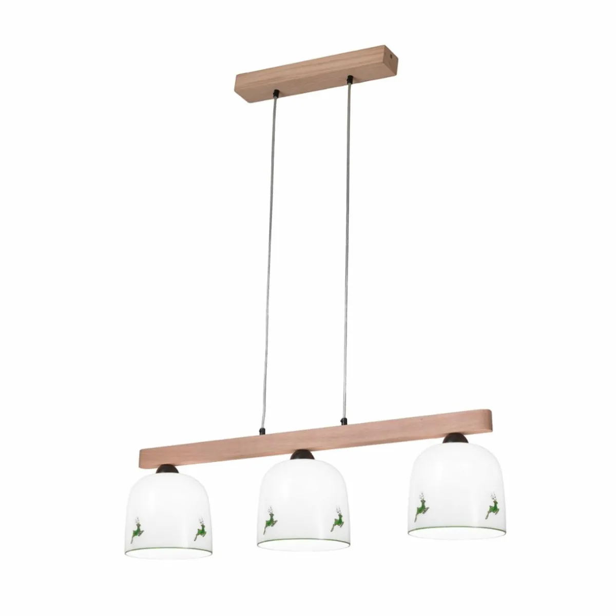 kolarz_suspension_chalet_blancvert_cerf_longueur__cm_0.webp Cheap austrolux KOLARZ Suspension Chalet, blanc/vert cerf, longueur 88 cm