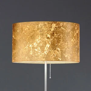 Cheap Hufnagel Lampadaire Alea Loop recouvert à la feuille d'or