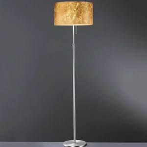 Cheap Hufnagel Lampadaire Alea Loop recouvert à la feuille d'or