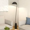 Fashion EGLO Lampadaire Aranzola, vers le bas, noir