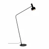 Cheap Viokef Lampadaire Arietta abat-jour velours, noir