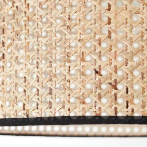 Cheap Brilliant Lampadaire arqué Wiley en rotin