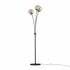 Store Alfa Lampadaire Artis à boules de verre, 3 lampes