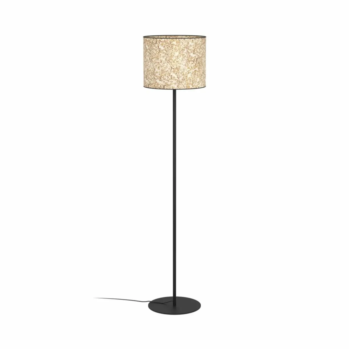 lampadaire_butterburn_hauteur__cm_beigevert_mtaltissu_0.webp Sale EGLO Lampadaire Butterburn, hauteur 162 cm, beige/vert, métal/tissu
