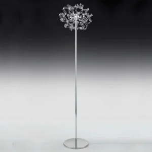 Outlet Metallux Lampadaire Crystal à pointe recouverte