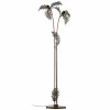 Cheap ONLI Lampadaire Dubaï aspect feuilles, 2 lampes, bronze