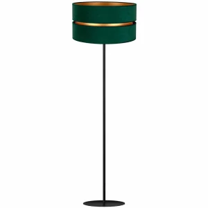 Store Duolla Lampadaire Duo, vert/doré, Ø 40 cm à 1 lampe