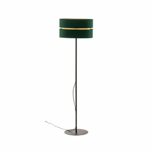 Store Duolla Lampadaire Duo, vert/doré, Ø 40 cm à 1 lampe