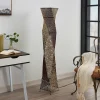 Shop Lindby Lampadaire en rotin Kassia à la lumière agréable
