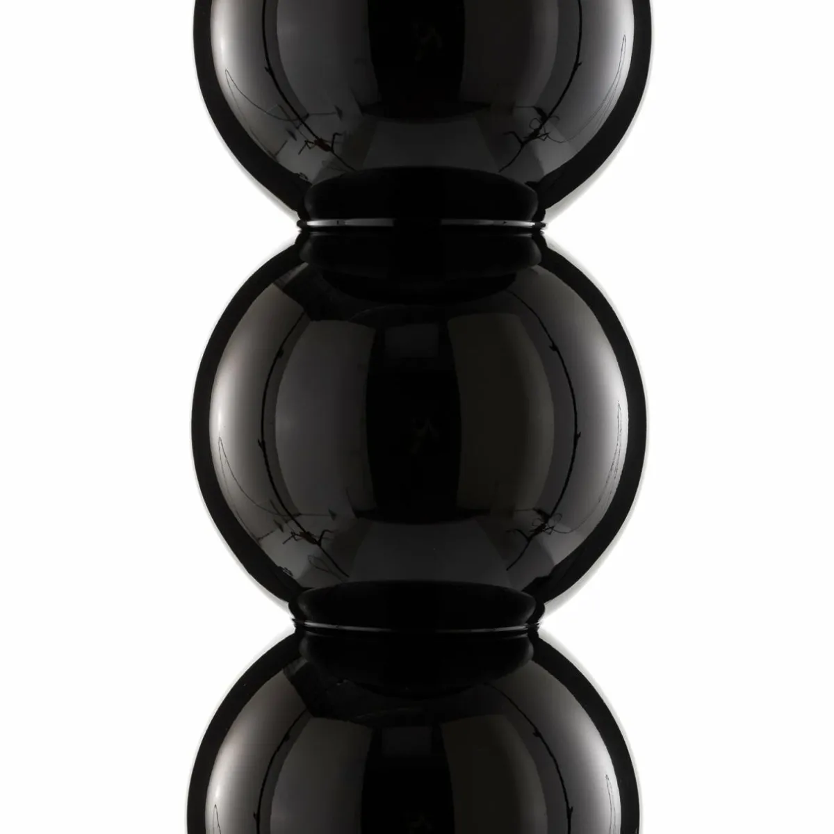 lampadaire_en_tissu_fulda_dcor_verre_noir_2.webp Best Sale Argon Lampadaire en tissu Fulda, décor verre, noir