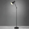 Best Reality Leuchten Lampadaire Enzo, hauteur 150 cm, noir