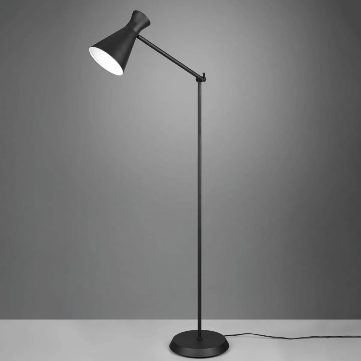 lampadaire_enzo_hauteur_cm_noir_1.webp Best Reality Leuchten Lampadaire Enzo, hauteur 150 cm, noir