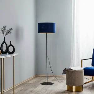 Shop Duolla Lampadaire Golden Roller bleu foncé/doré