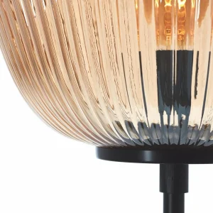 Flash Sale Brilliant Lampadaire Kaizen, hauteur 140 cm, ambre, verre