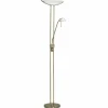 Store EGLO Lampadaire élégant Baya bruni