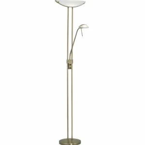 Store EGLO Lampadaire élégant Baya bruni