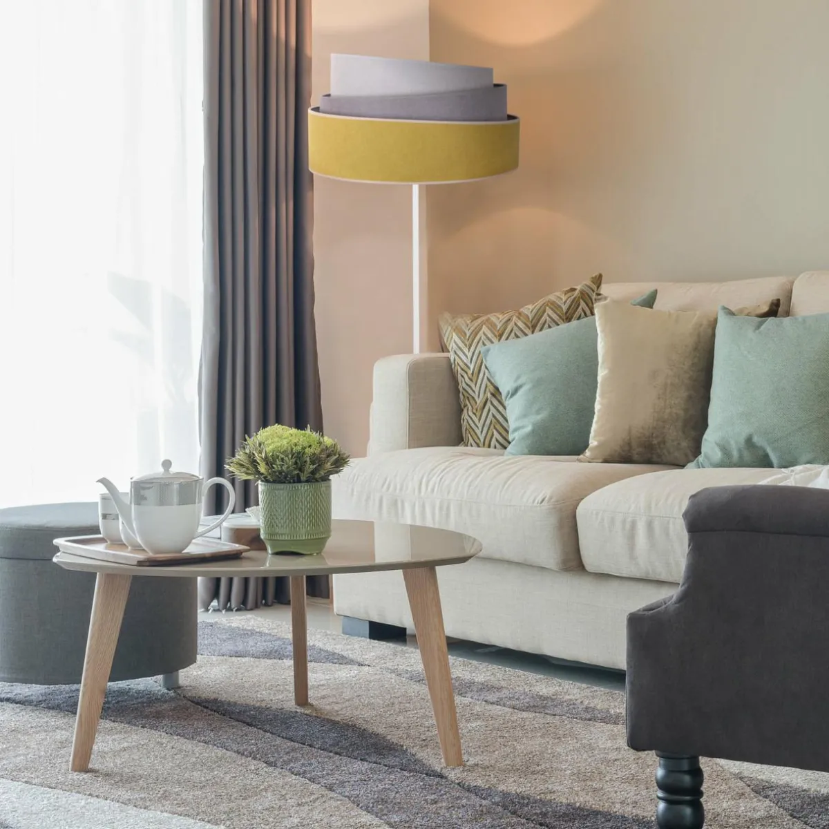 lampadaire_pastell_trio_jaunegrisgris_clair_0.webp Store Duolla Lampadaire Pastell Trio jaune/gris/gris clair