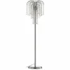 Best ONLI Lampadaire Pioggia avec pluie de cristal, chromé