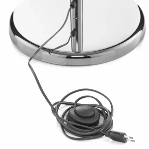 Best ONLI Lampadaire Pioggia avec pluie de cristal, chromé