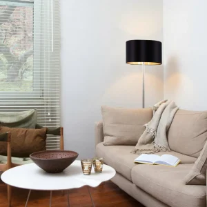 Shop EGLO Lampadaire textile Maserlo