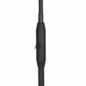 Hot Reality Leuchten Lampadaire Tommy, noir/or, hauteur 130 cm, métal/tissu
