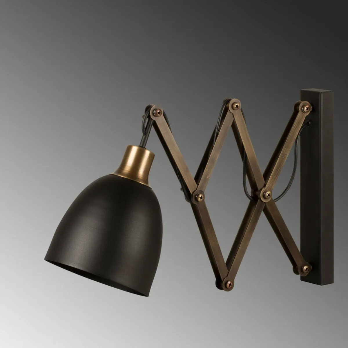 lampe__ciseaux_sivani_mr_noiror_antique_3.webp Online Opviq Lampe à ciseaux Sivani MR-725 noir/or antique
