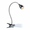 Flash Sale Markslöjd Lampe à pince LED Tulip, noire