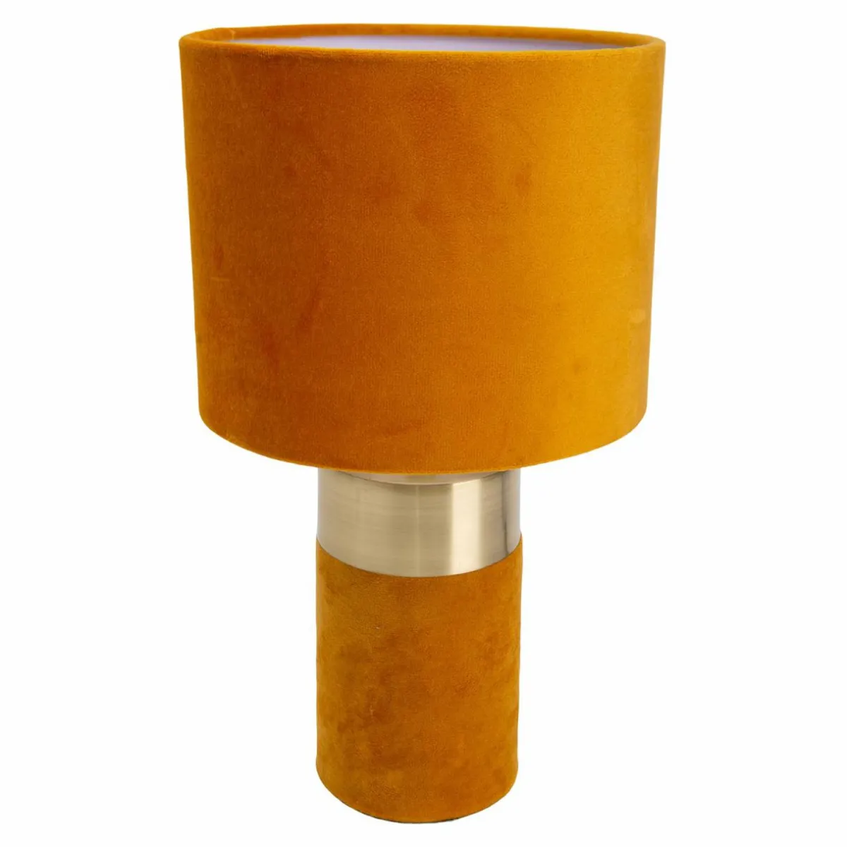 lampe__poser__abatjour_tissu_orange_1.webp Shop Näve Lampe à poser 3189514, abat-jour tissu, orange