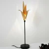 Outlet Holländer Lampe à poser AIRONE à fleur doré
