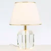 Cheap ORION Lampe à poser Alexis avec cristaux, doré/crème