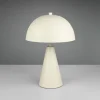 Flash Sale Trio Lighting Lampe à poser Alfie, gris clair mat, métal, E27