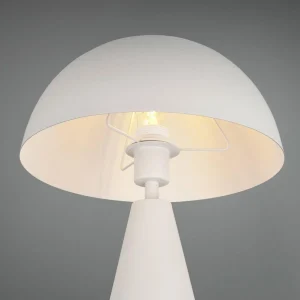 Flash Sale Trio Lighting Lampe à poser Alfie, gris clair mat, métal, E27