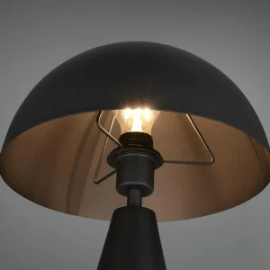 Hot Trio Lighting Lampe à poser Alfie, noir mat, métal, E27