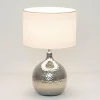 Online Holländer Lampe à poser Ananas, blanche/argentée