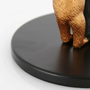Shop Steinhauer Lampe à poser Animaux 7203ZW, métal, lin, noir