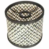 Shop Steinhauer Lampe à poser Animaux 3713ZW, tressage noir/naturel